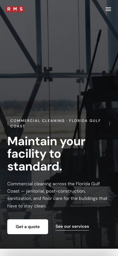 RMS Clean on a phone